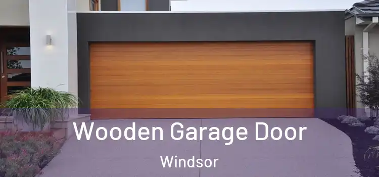 Wooden Garage Door Windsor