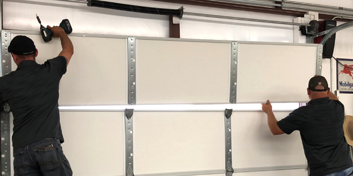 commercial overhead door repair in Windsor