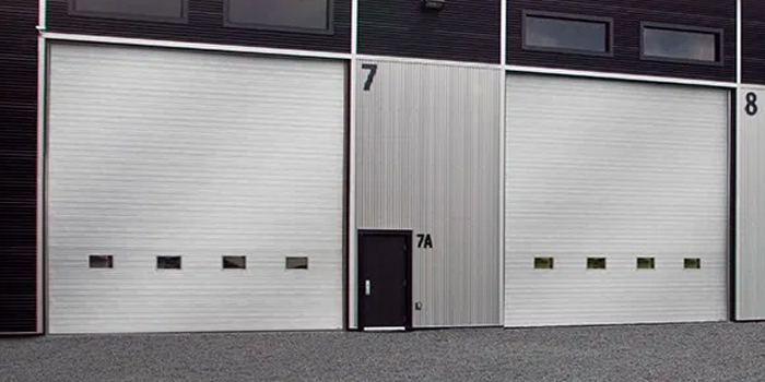 fix bent garage door in Windsor