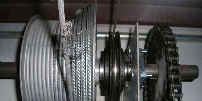 overhead garage door cable repair in Windsor