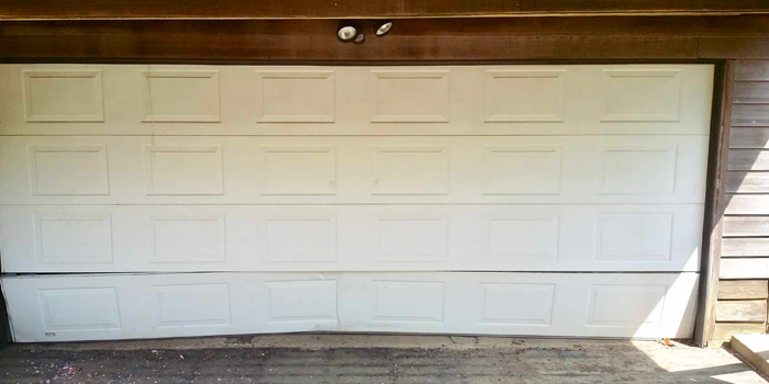 commercial garage door replacement in Windsor